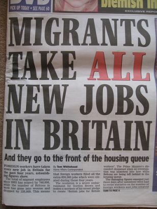 Image result for immigrants jobs newspaper