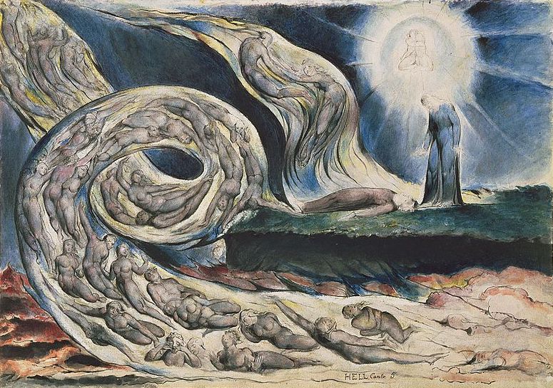 Blake Illustration to Dante's Inferno